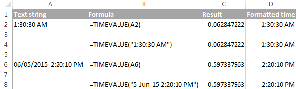 convertir el tiempo a número decimal, horas, minutos o segundos
