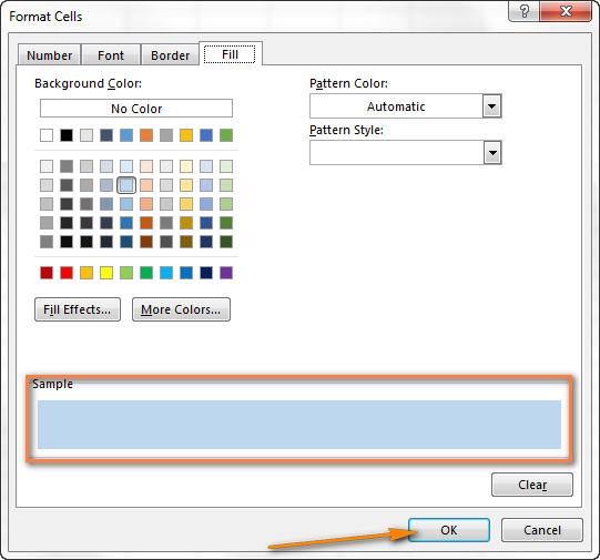 Filas de colores alternos en Excel