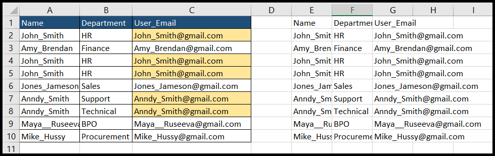 Copiar y pegar valores sin formatear en Excel