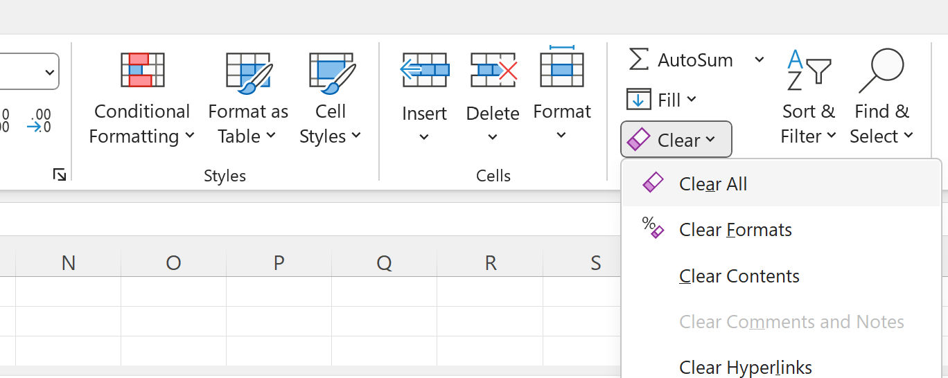 Cómo eliminar una tabla en Excel (con ejemplos)