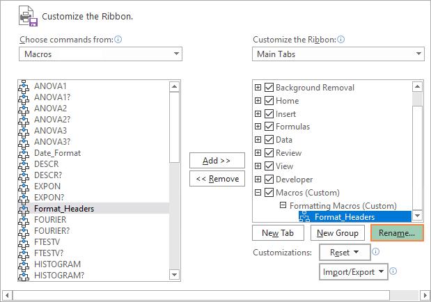 Cómo ejecutar macro en Excel y crear un botón de macro