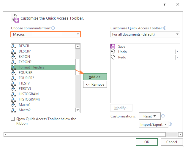 Cómo ejecutar macro en Excel y crear un botón de macro
