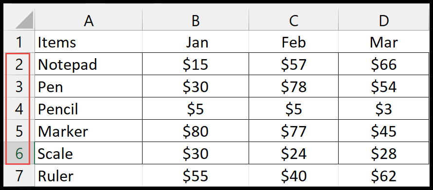 Cómo agregar borde en Excel