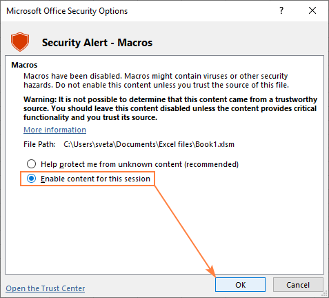 Cómo habilitar y deshabilitar macros en Excel