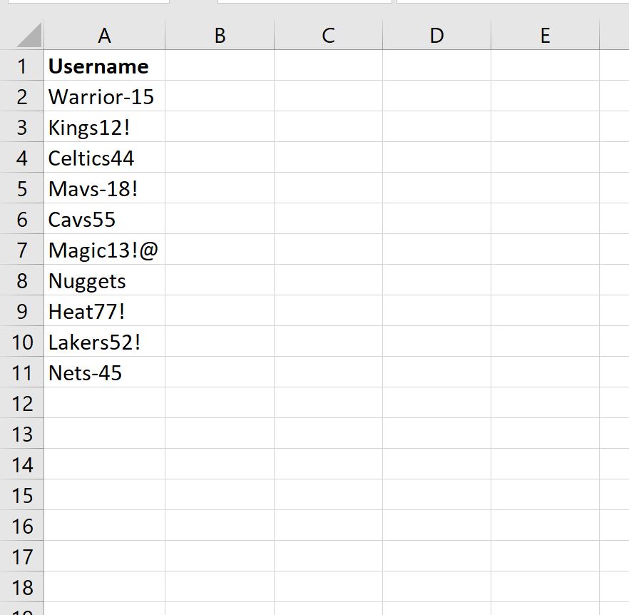 Excel: cómo eliminar texto específico de las celdas
