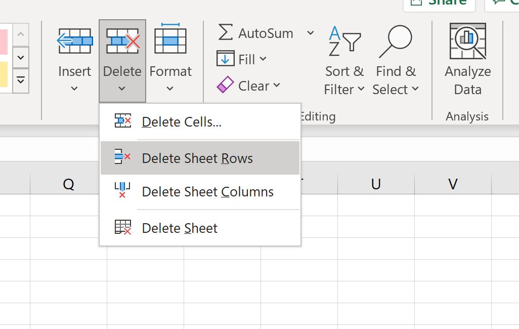 Excel: cómo eliminar filas con texto específico