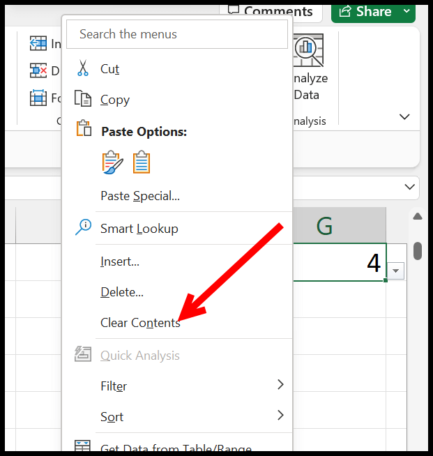 Cómo eliminar la lista desplegable (validación de datos) en Excel