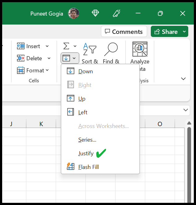 Cómo fusionar celdas sin perder datos en Excel