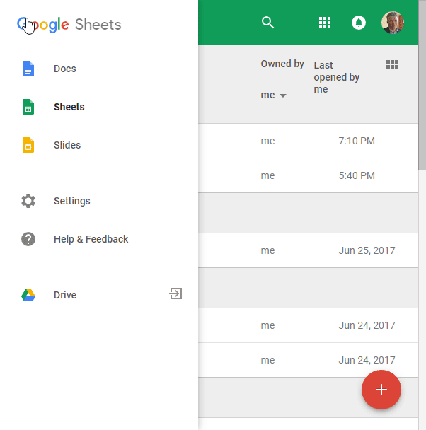 editar, imprimir y descargar los archivos en Google Sheets