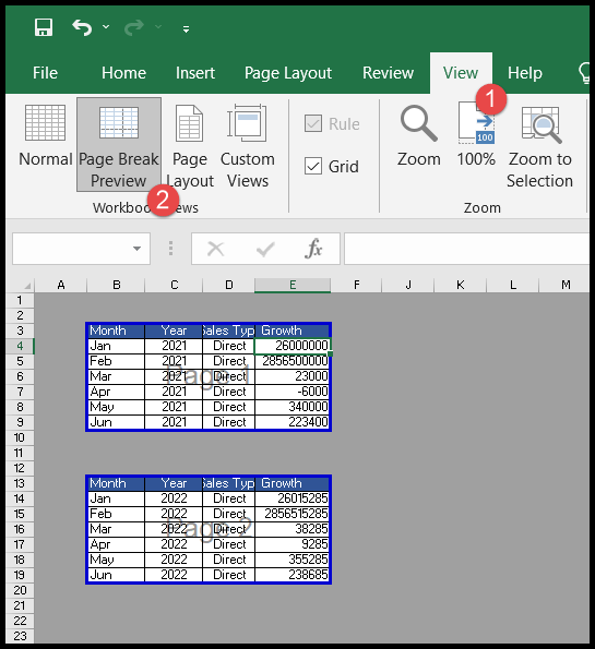 Cómo configurar el área de impresión en Excel (agregar, borrar e ignorar)