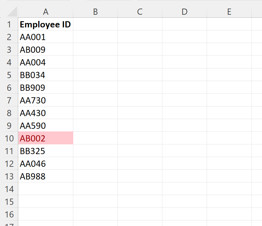 Cómo encontrar valor en una columna en Excel (2 métodos)