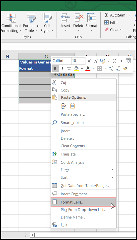 Cómo aplicar el formato de número de contabilidad en Excel