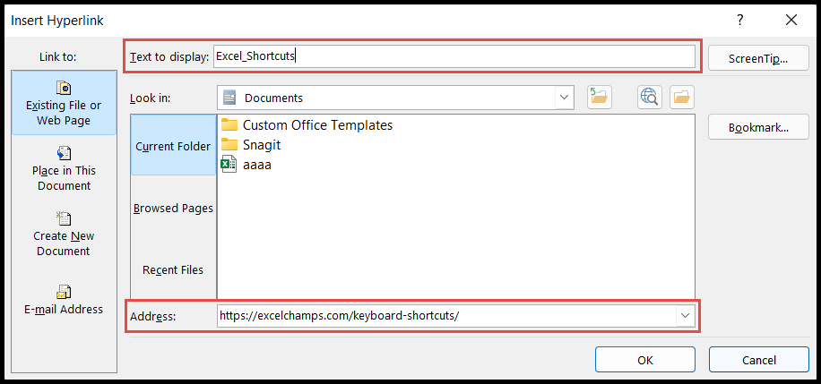 Cómo agregar o eliminar hipervínculos en Excel