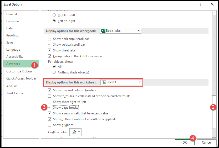 Cómo eliminar el salto de página en Excel (esas líneas de puntos) Cómo eliminar el salto de página en Excel (esas líneas de puntos)
