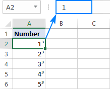 Cómo superíndice y subíndice en Excel (texto y números)