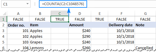 Cómo eliminar columnas en blanco en Excel
