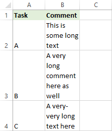 Cómo evitar que el texto se desborde en Excel