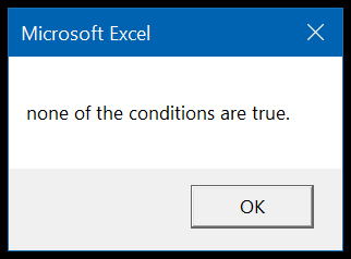 VBA IF OR (Probar múltiples condiciones)