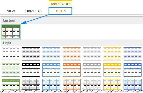 Cómo cambiar los estilos de las tablas de Excel y eliminar el formato de las tablas