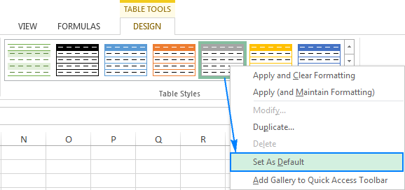 Cómo cambiar los estilos de las tablas de Excel y eliminar el formato de las tablas