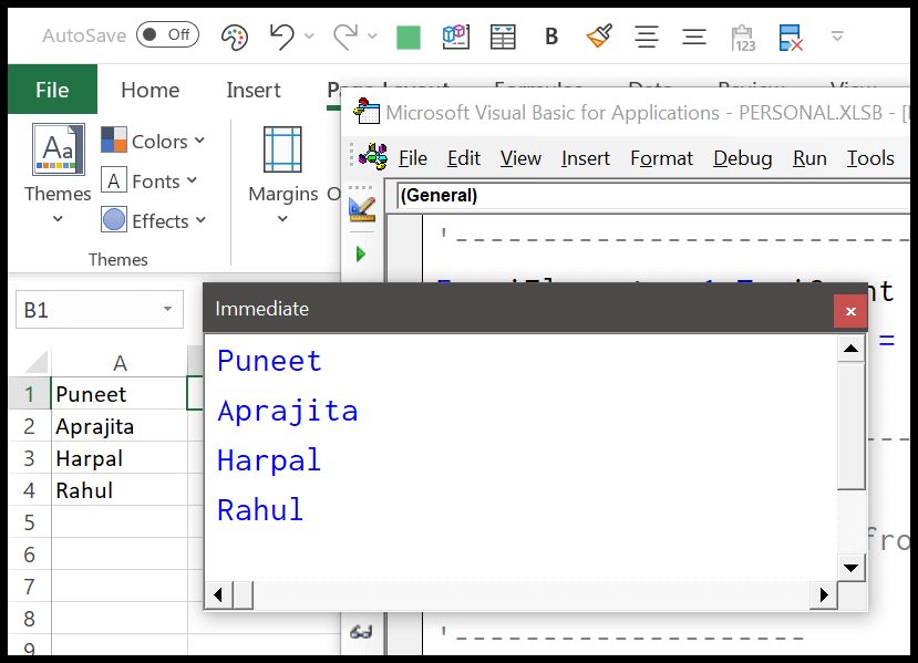 Matriz dinámica de VBA (ReDim) – (Tutorial de VBA)