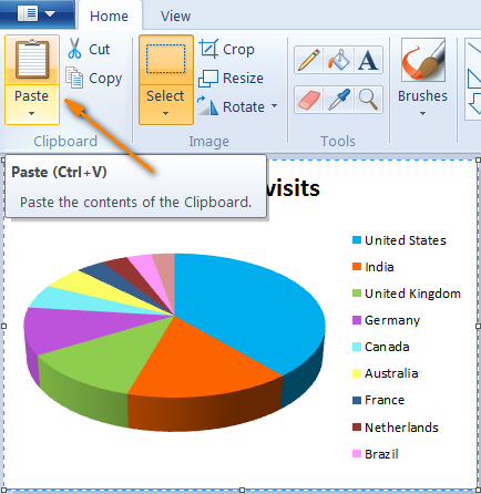 Cómo guardar un gráfico de Excel como imagen (png, jpg, bmp), copiarlo a Word y PowerPoint