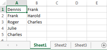 Compara dos columnas y elimina duplicados en Excel