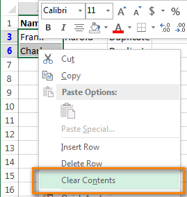 Compara dos columnas y elimina duplicados en Excel