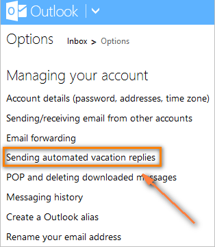 Respuesta automática fuera de la oficina en Outlook, Gmail y Outlook.com Respuesta automática fuera de la oficina en Outlook, Gmail y Outlook.com
