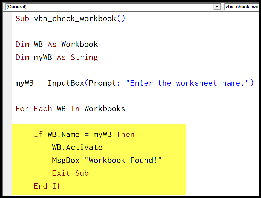 VBA comprueba si un libro está abierto (archivo Excel) VBA comprueba si un libro está abierto (archivo Excel)
