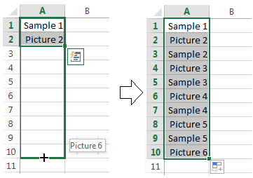 Cómo utilizar Autocompletar en Excel