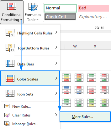 Cómo crear un mapa de calor en Excel: estático y dinámico