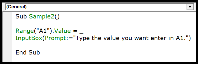 VBA ingresa valor en una celda (establecer, obtener y cambiar)