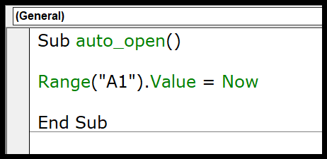 Cómo ejecutar una macro en Excel (ejecutar un código VBA)