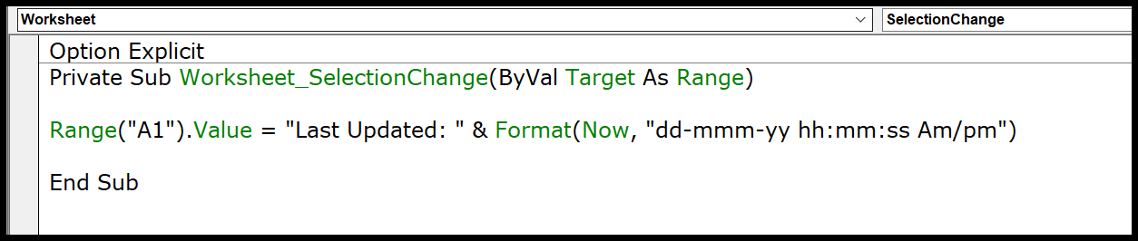 Cómo ejecutar una macro en Excel (ejecutar un código VBA)