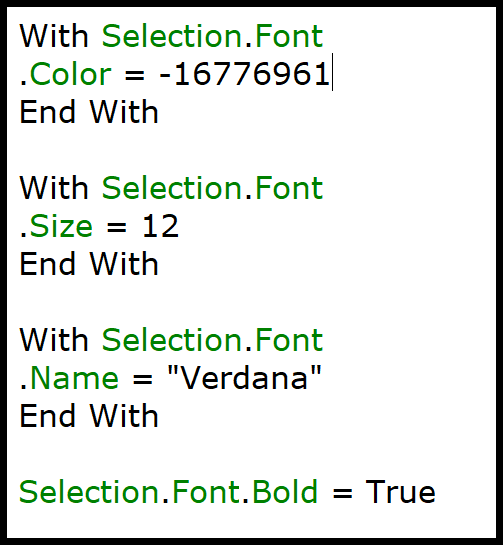 Grabar una macro (Grabadora de macros)