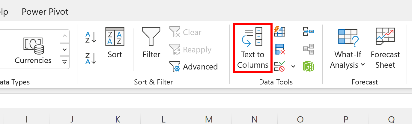Cómo dividir una cadena por coma en Excel
