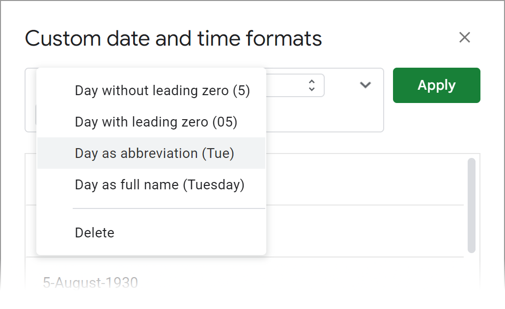 Cómo cambiar el formato de fecha en Google Sheets y convertir la fecha a número y texto