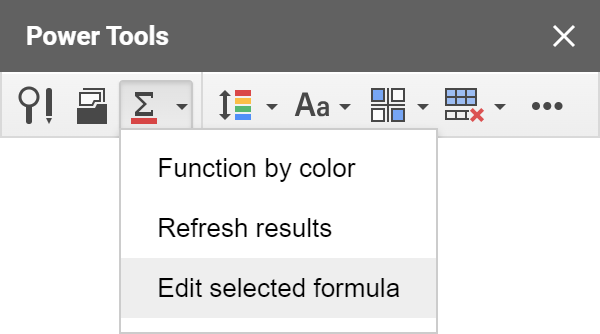 Contar celdas por color en Google Sheets