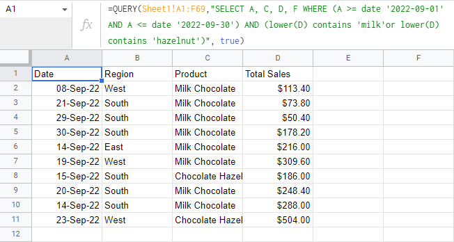 Filtre por condición en Google Sheets y trabaje con vistas de filtro Filtre por condición en Google Sheets y trabaje con vistas de filtro