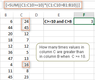 Excel SUMIFS y SUMIF con múltiples criterios – ejemplos de fórmulas