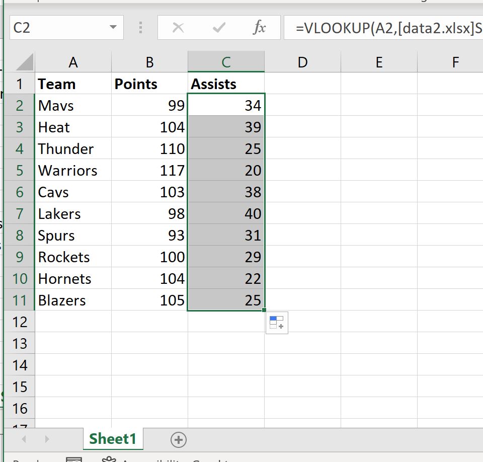 Excel: cómo utilizar BUSCARV desde otro libro de trabajo