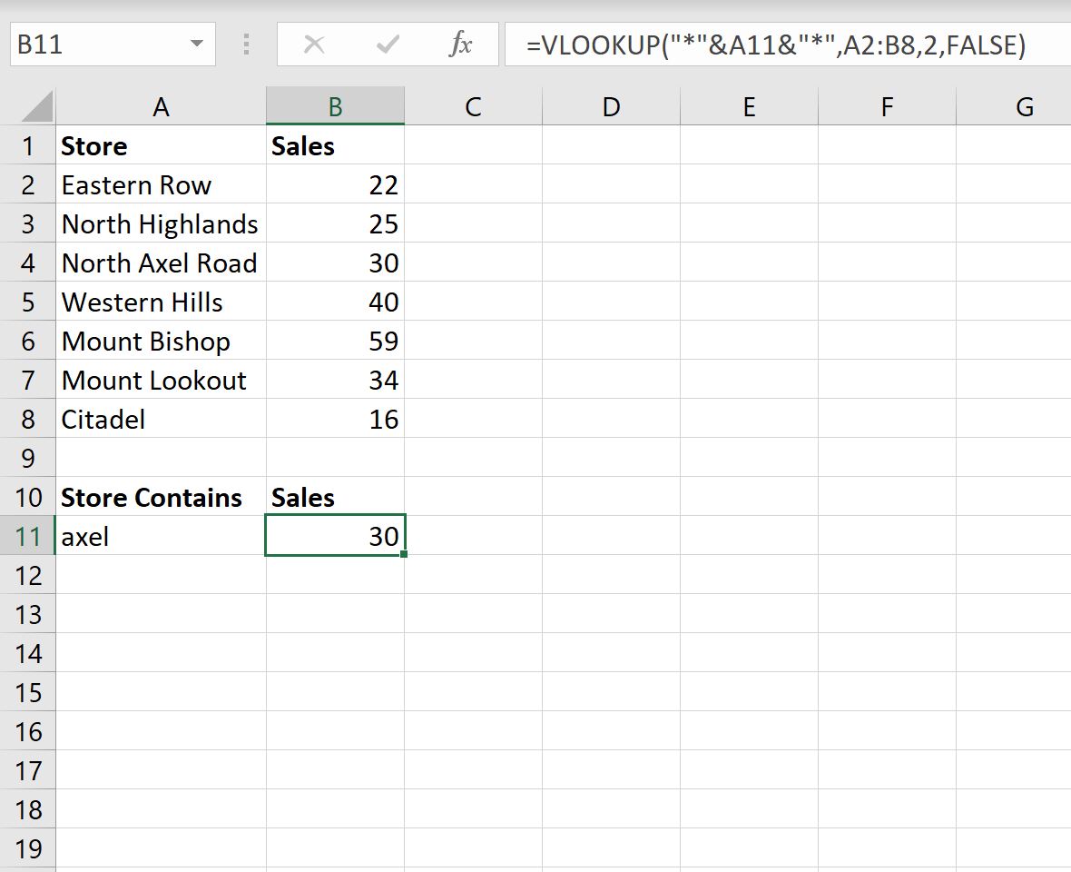Excel: BUSCARV si la celda contiene palabra dentro del texto