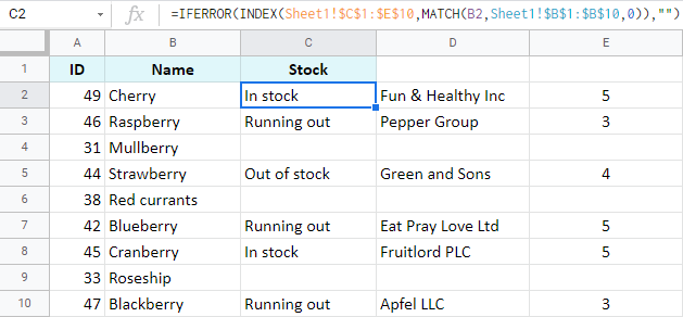 5 formas de fusionar hojas de Google, agregar columnas con datos relacionados e insertar filas que no coinciden