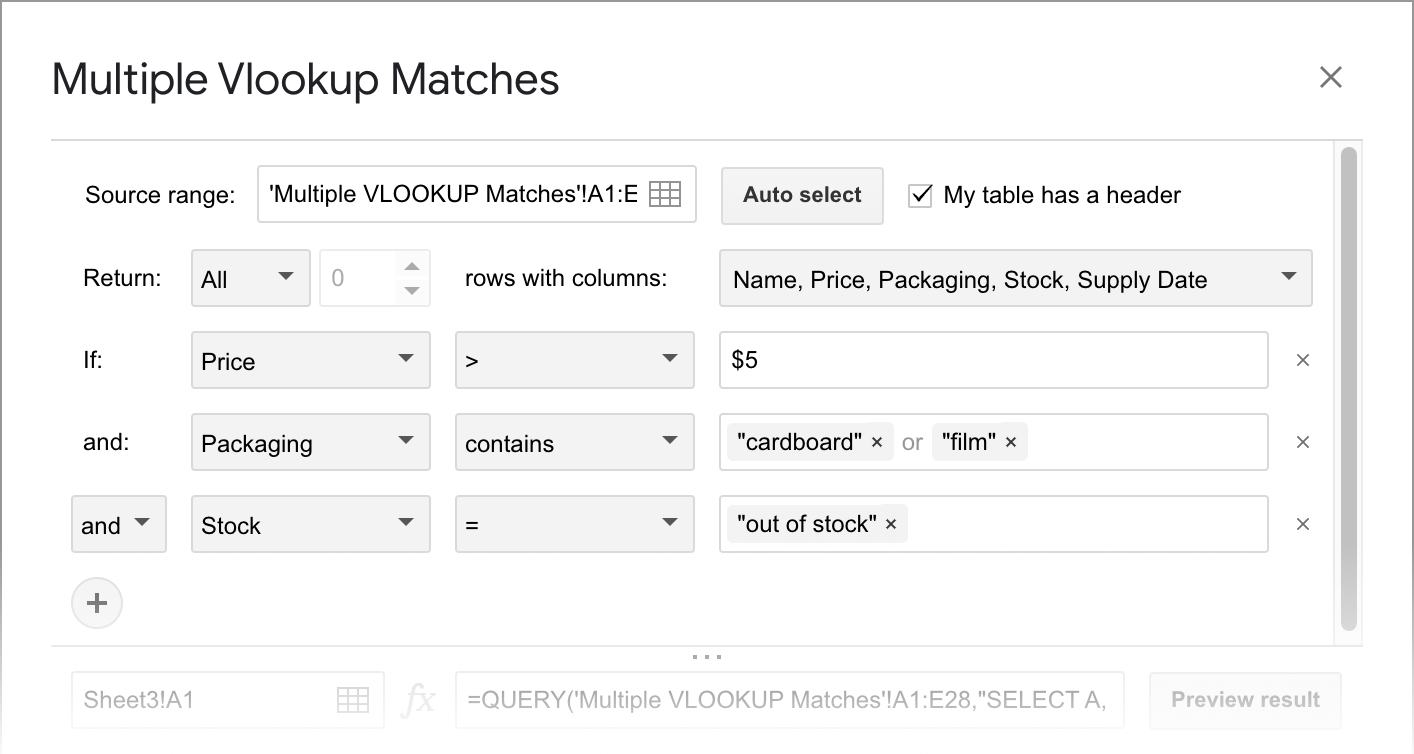 INDEX MATCH en Google Sheets: otra forma de búsqueda vertical