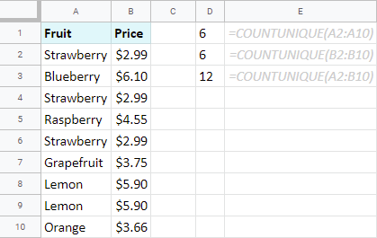 Funciones de Google Sheets que no encontrarás en Excel