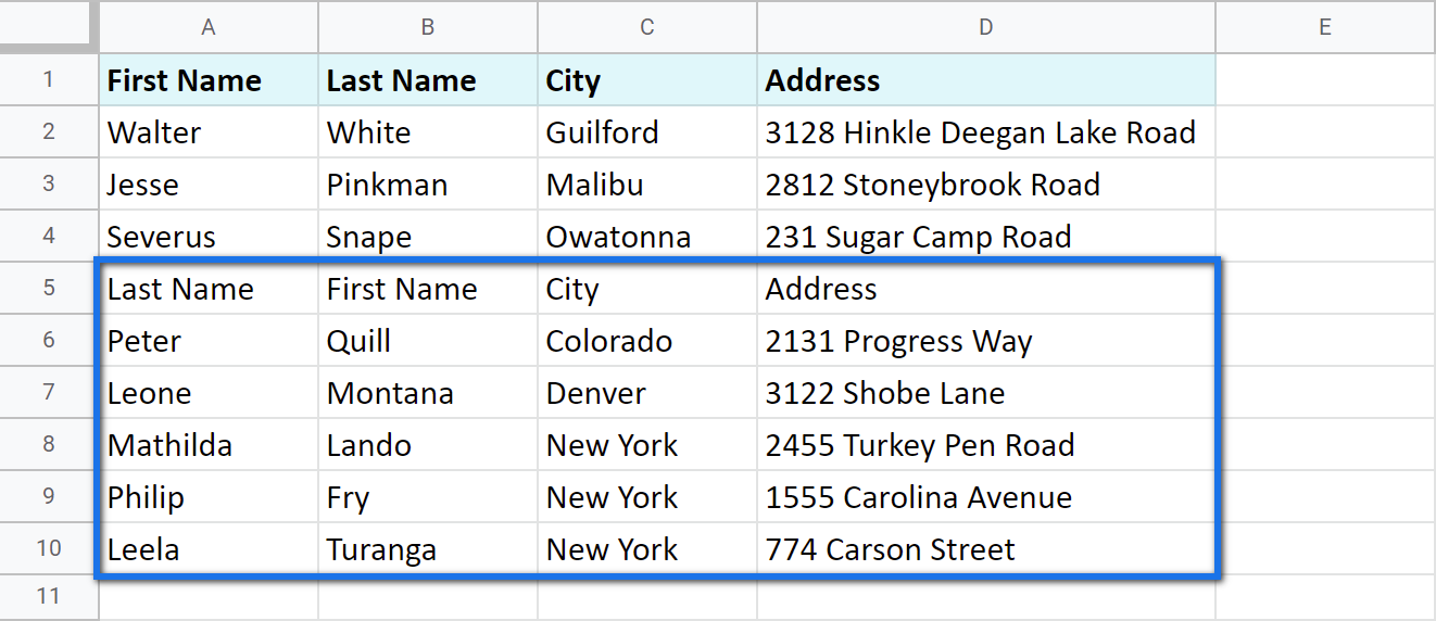 7 formas de fusionar varias hojas de Google en una sin copiar ni pegar