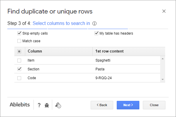 Resalte duplicados en Google Sheets: formato condicional versus complemento