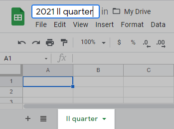 Divida una tabla o un archivo de Google en varias hojas de cálculo o de Google en Drive