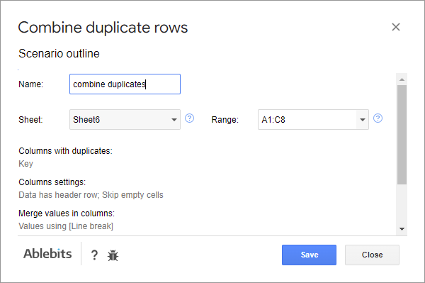 Cómo resumir las filas en la hoja de cálculo de Google Cómo resumir las filas en la hoja de cálculo de Google